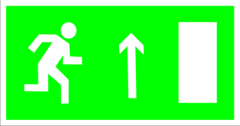 E11 направление к эвакуационному выходу (правосторонний) (пластик, 300х150 мм) - Знаки безопасности - Эвакуационные знаки - Интернет магазин - все для техники безопасности, охраны труда, пожарной безопасности - стенды, дорожные знаки, плакаты. Доставка по России